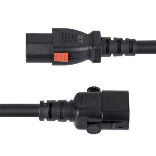 StarTech.com C14LC13L14G15ABK6FT power cable Black 70.9" (1.8 m) C14 coupler C13 coupler