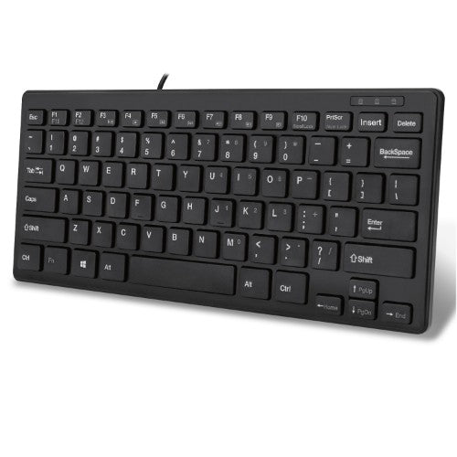 Adesso SlimTouch 111UB keyboard Universal USB QWERTY US English Black
