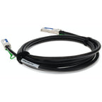 AddOn Networks 100-05587-AO InfiniBand/fibre optic cable 19.7" (0.5 m) QSFP28 Black