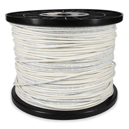 AddOn Networks ADD-CAT6SLBULK1K-WE networking cable White 12000" (304.8 m) Cat6 U/UTP (UTP)