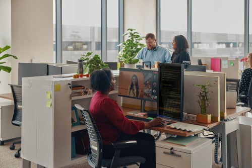 Poly Blackwire 3310 Microsoft Teams Certified Headset +USB-C/A Adapter TAA