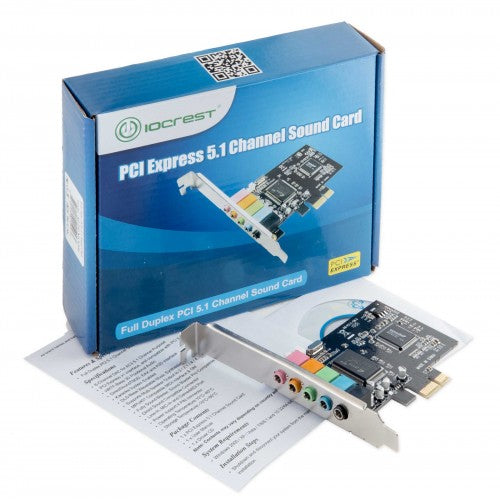 SYBA SI-PEX63096 audio card Internal 5.1 channels PCI-E x1