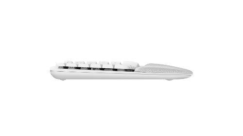 Logitech Wave Keys keyboard Universal RF Wireless + Bluetooth QWERTY English White