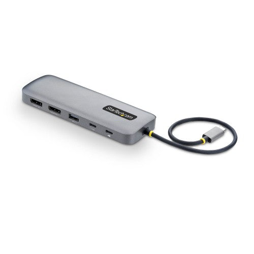 StarTech.com 189B-USBC-MULTIPORT laptop dock/port replicator Wired USB 3.2 Gen 1 (3.1 Gen 1) Type-C Gray