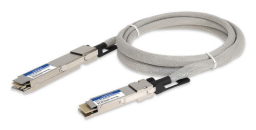 AddOn Networks OSFP-QDD-400GB-MX-PDAC2M-AO InfiniBand/fibre optic cable 78.7" (2 m) QSFP-DD DAC Gray, Stainless steel