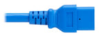 Eaton P035-003-ABL power cable Blue 35.4" (0.9 m) IEC C20 C21 coupler