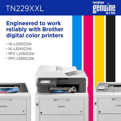 Brother TN-229XXLY toner cartridge 1 pc(s) Original Yellow
