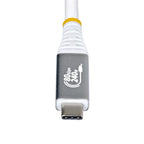 StarTech.com CC3FT80GUSB4CABLEW USB cable USB4 Gen 4x2 35.4" (0.9 m) USB C White