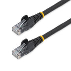 StarTech.com N6LPATCH6BK networking cable Black 70.9" (1.8 m) Cat6 U/UTP (UTP) Round