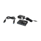 Tripp Lite U360-004-R interface hub 5000 Mbit/s Black