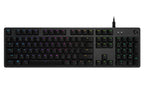 Logitech G 920-008936 keyboard Gaming USB English Carbon