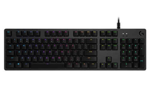 Logitech G 920-008936 keyboard Gaming USB English Carbon