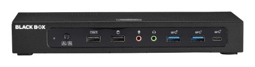 Black Box USBC2000-4KDUAL interface hub USB 3.2 Gen 2 (3.1 Gen 2) Type-C 10000 Mbit/s