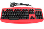 Seal Shield Silver Storm keyboard Universal USB QWERTY US English Black, Red