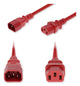 AddOn Networks ADD-C142C13C14G2FRD power cable Red 23.6" (0.6 m) IEC C14 IEC C13
