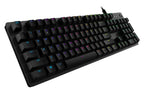 Logitech G 920-008936 keyboard Gaming USB English Carbon