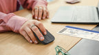 Logitech Mobi Fold mouse Travel Ambidextrous RF Wireless + Bluetooth Optical 4000 DPI