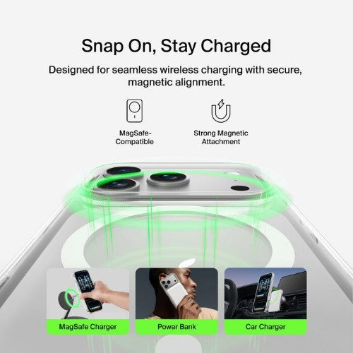 Belkin SheerForce Clear mobile phone case 6.3" Cover Transparent