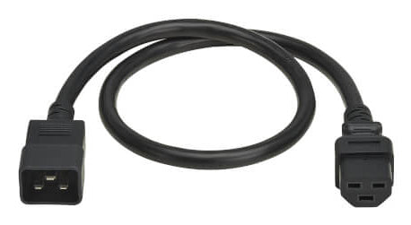 Eaton P035-002 power cable Black 23.6" (0.6 m) C20 coupler C21 coupler