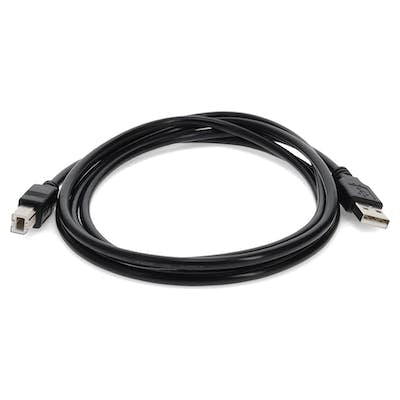 AddOn Networks USBEXTAB9M USB cable USB 2.0 354.3" (9 m) USB A USB B Black