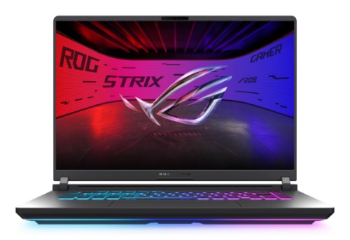 ASUS ROG Strix G16 G615LM-DS94 Intel Core Ultra 9 275HX Laptop 16" WQXGA 16 GB DDR5-SDRAM 1 TB SSD NVIDIA GeForce RTX 5060 Wi-Fi 7 (802.11be) Windows 11 Home Black, Gray