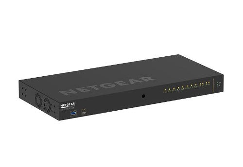 NETGEAR GSM4212P Managed L2/L3 Gigabit Ethernet (10/100/1000) Power over Ethernet (PoE) 1U Black