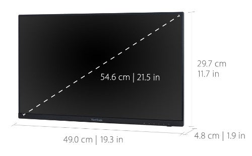 Viewsonic VA VA2256-mhd_H2 computer monitor 22" 1920 x 1080 pixels Full HD LED Black