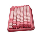 Logitech 920-010709 keyboard Universal Bluetooth English Burgundy, Pink, Rose