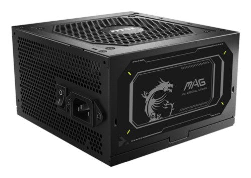 MSI MAG A850GL PCIE5 II power supply unit 850 W 20+4 pin ATX ATX Black