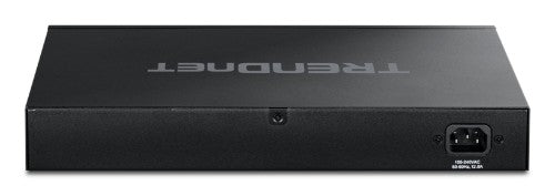 Trendnet TPE-7124SBF network switch Managed 10G Ethernet (100/1000/10000) Power over Ethernet (PoE) Black