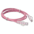 AddOn Networks ADD-15FSLCAT6A-PK networking cable Pink 181.1" (4.6 m) Cat6a U/UTP (UTP)