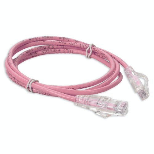 AddOn Networks ADD-15FSLCAT6A-PK networking cable Pink 181.1" (4.6 m) Cat6a U/UTP (UTP)