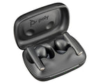 Poly Voyager Free 60 Carbon Black Earbuds +Basic Charge Case