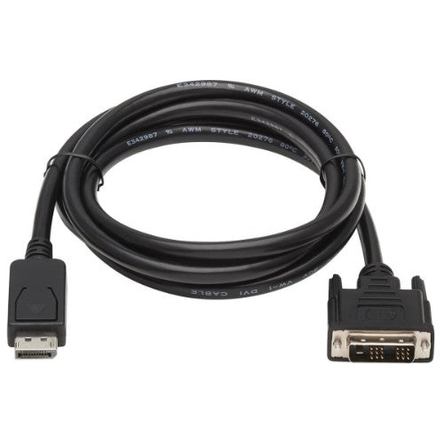 Tripp Lite P581-010 video cable adapter 120.1" (3.05 m) DisplayPort DVI-D Black, White