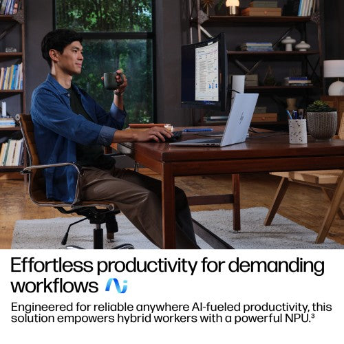 HP EliteBook 8 G1i 14 inch Notebook Next Gen AI PC Wolf Pro Security Edition Intel Core Ultra 5 238V 14" WUXGA Silver