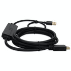 AddOn Networks USB32HDMI2M video cable adapter 78.7" (2 m) USB Type-A HDMI Black