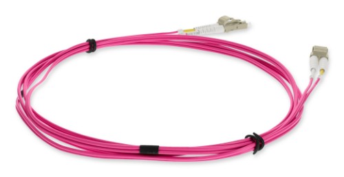 AddOn Networks ADD-LC-LC-15M5OM4-MA InfiniBand/fibre optic cable 590.6" (15 m) OFNR Magenta