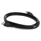 AddOn Networks USBEXTAB9M USB cable USB 2.0 354.3" (9 m) USB A USB B Black
