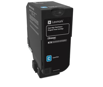 Lexmark 74C1SC0 toner cartridge 1 pc(s) Original Cyan