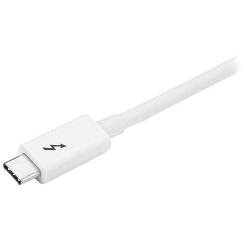 StarTech.com TBLT3MM2MW Thunderbolt cable 78.7" (2 m) 20 Gbit/s White