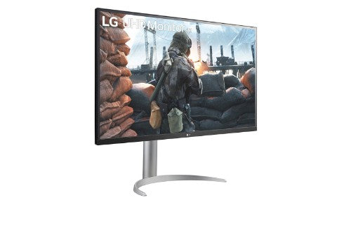 LG 27BP55U-B computer monitor 27" 3840 x 2160 pixels 4K Ultra HD LED Silver