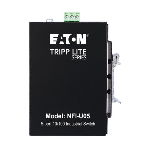 Tripp Lite NFI-U05 network switch Unmanaged Fast Ethernet (10/100) Black