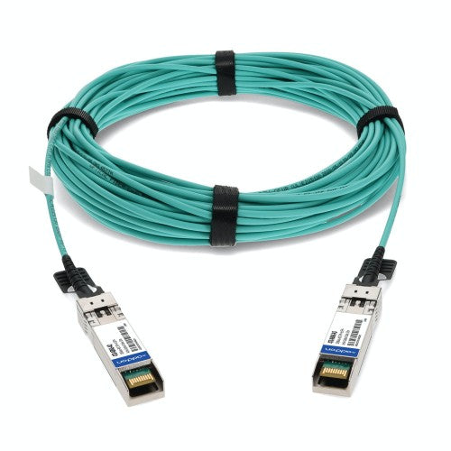 AddOn Networks 470-ABMJ-AO InfiniBand/fibre optic cable 787.4" (20 m) SFP+ AOC Aqua color