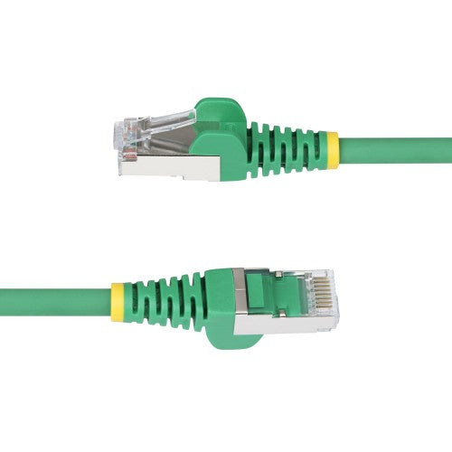 StarTech.com NLGN-6IN-CAT6A-PATCH networking cable Green 7.87" (0.2 m) S/FTP (S-STP)