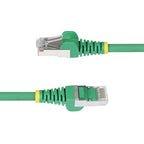 StarTech.com NLGN-6IN-CAT6A-PATCH networking cable Green 7.87" (0.2 m) S/FTP (S-STP)