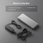 Belkin INC030TTSGY interface hub Thunderbolt 4 Gray