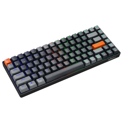 Adesso EasyTouch 1000 keyboard Home/Office USB + RF Wireless + Bluetooth QWERTY US English Black, Gray