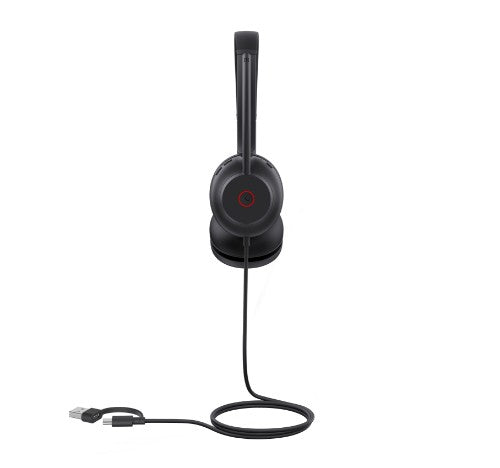 Yealink UH35 Dual UC USB-C/A Headset Wired Head-band Office/Call center USB Type-C / USB Type-A Black