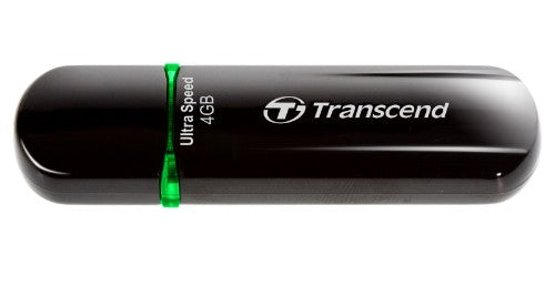 Transcend JetFlash 600 USB flash drive 4 GB USB Type-A 2.0 Black
