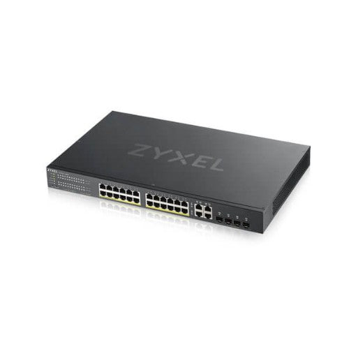 Zyxel GS1920-24HPv2 Managed Gigabit Ethernet (10/100/1000) Power over Ethernet (PoE) Black